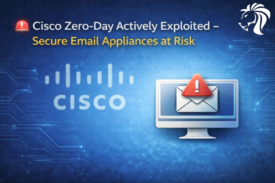 Cisco Confirms Active Exploitation of Critical Zero-Day in Secure Email Appliances