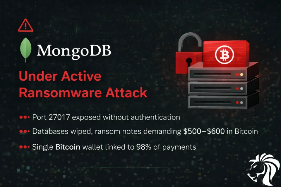 MongoDB Servers Under Active Ransomware Attack