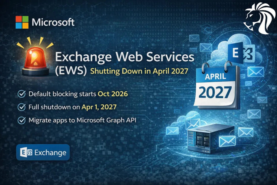 Microsoft to Retire Exchange Web Services (EWS) in Exchange Online