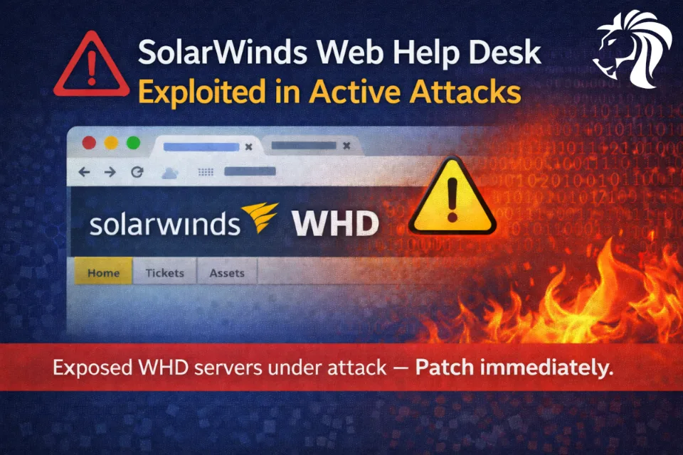 SolarWinds Web Help Desk Exploited in Active Attacks