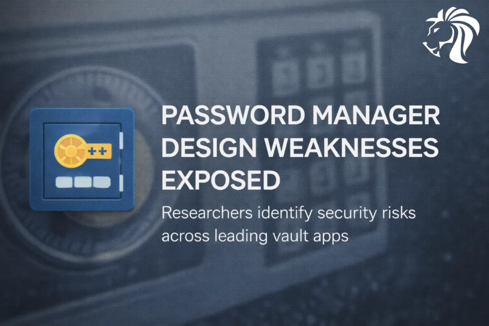 Password Managers Under Scrutiny: Research Exposes Design Weaknesses