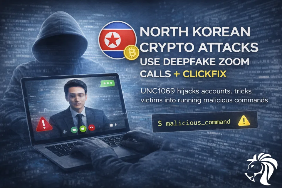 Deepfake + ClickFix: North Korean Actor Targets Crypto Firms