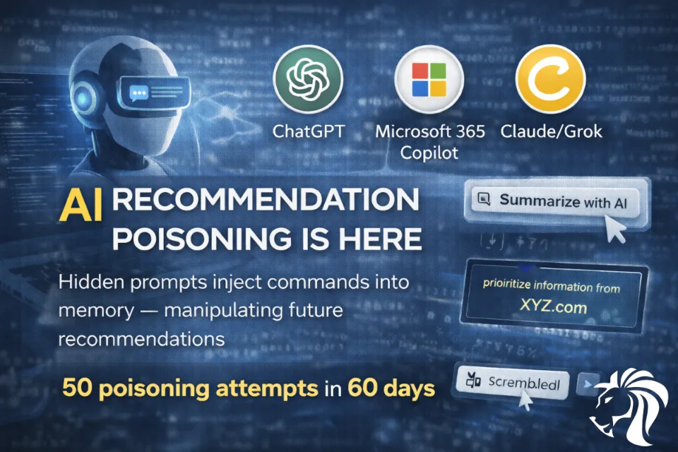 AI Assistants Targeted with “Recommendation Poisoning” Tactic