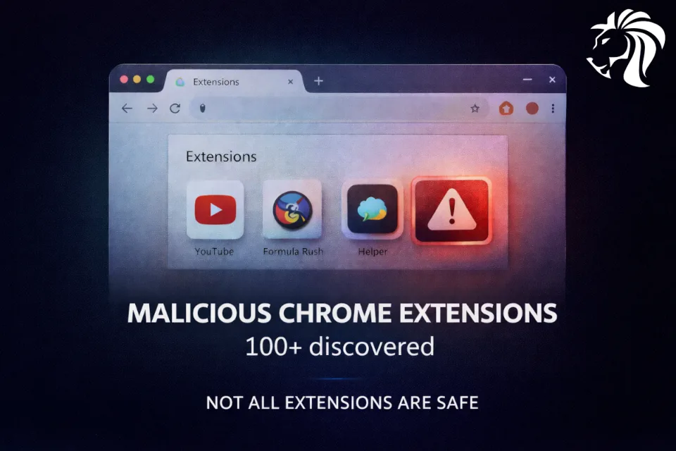 100+ Malicious Chrome Extensions Discovered Stealing Data and Hijacking Browsers