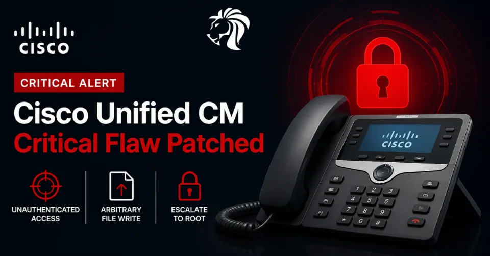 Cisco Patches Critical Unified Communications Manager Flaw With Public Exploit Code Available