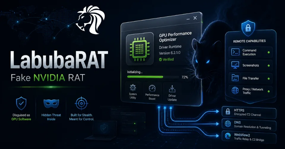 LabubaRAT: New Rust-Based RAT Masquerades as NVIDIA Software
