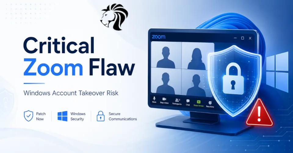 Zoom Patches Critical Windows Vulnerability That Could Allow Account Takeover