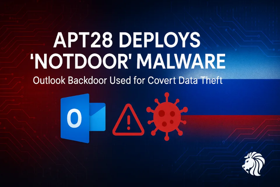 Russian APT28 threat group targets Microsoft Outlook using 'NotDoor' malware