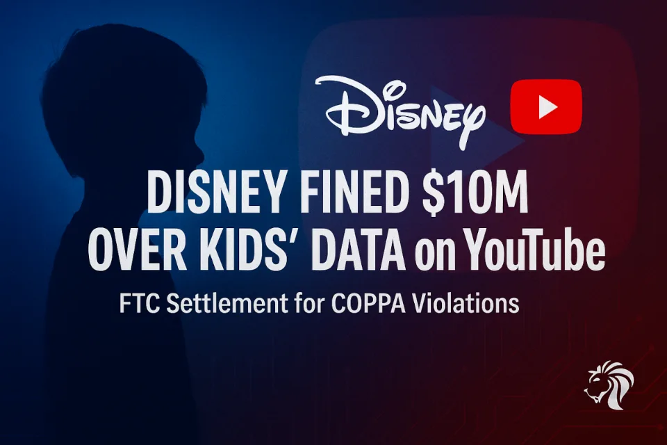 Disney Will Pay $10 Million for Violating Children's Privacy on YouTube