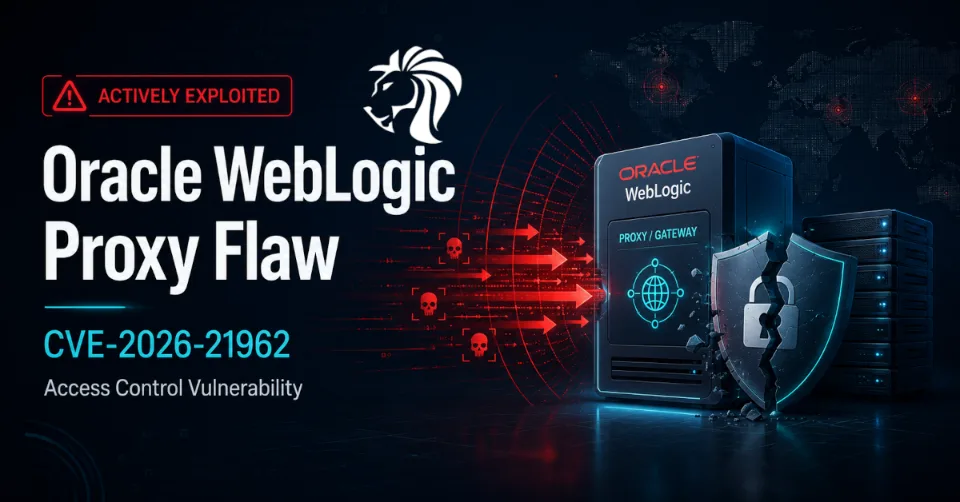 Oracle WebLogic Proxy Vulnerability CVE-2026-21962 Under Continuous Attack