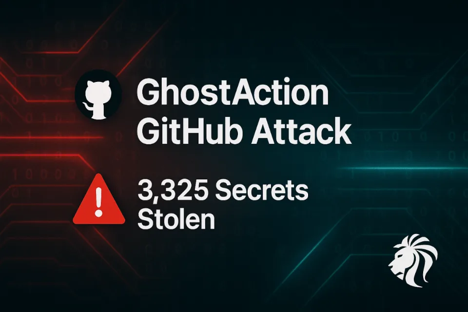 GhostAction: Massive GitHub Supply Chain Attack Steals 3,325 Secrets