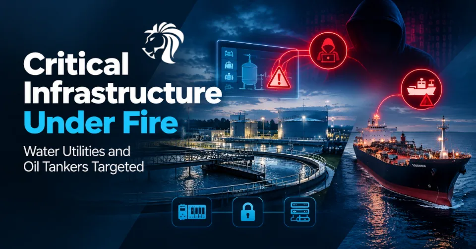Critical Infrastructure Under Fire: Cyberattacks Hit U.S. Water Utilities and Oil Tankers