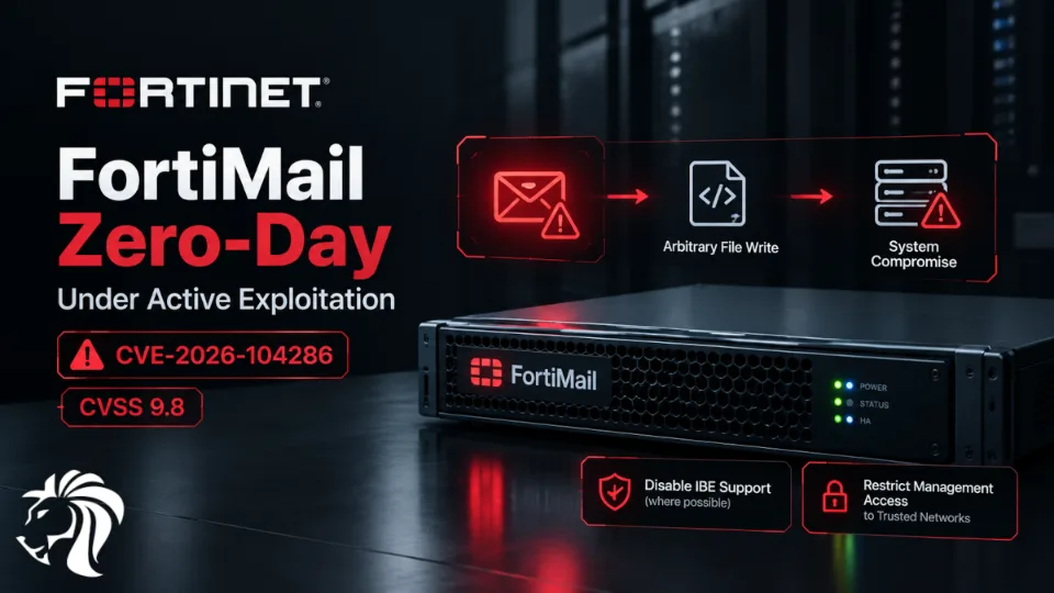 FortiMail Gateway Zero-Day Under Active Exploitation