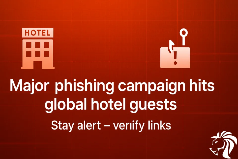 Massive Global Phishing Campaign Targets Hotel Guests — 4,300+ Fake Domains Registered
